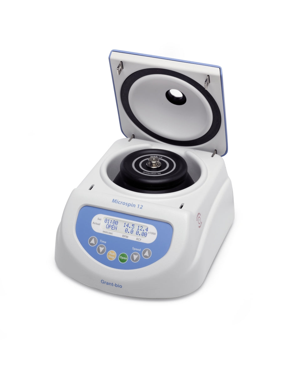Microspinus Mc Microspin 12 High-speed Microcentrifuge – Grant Instruments UK